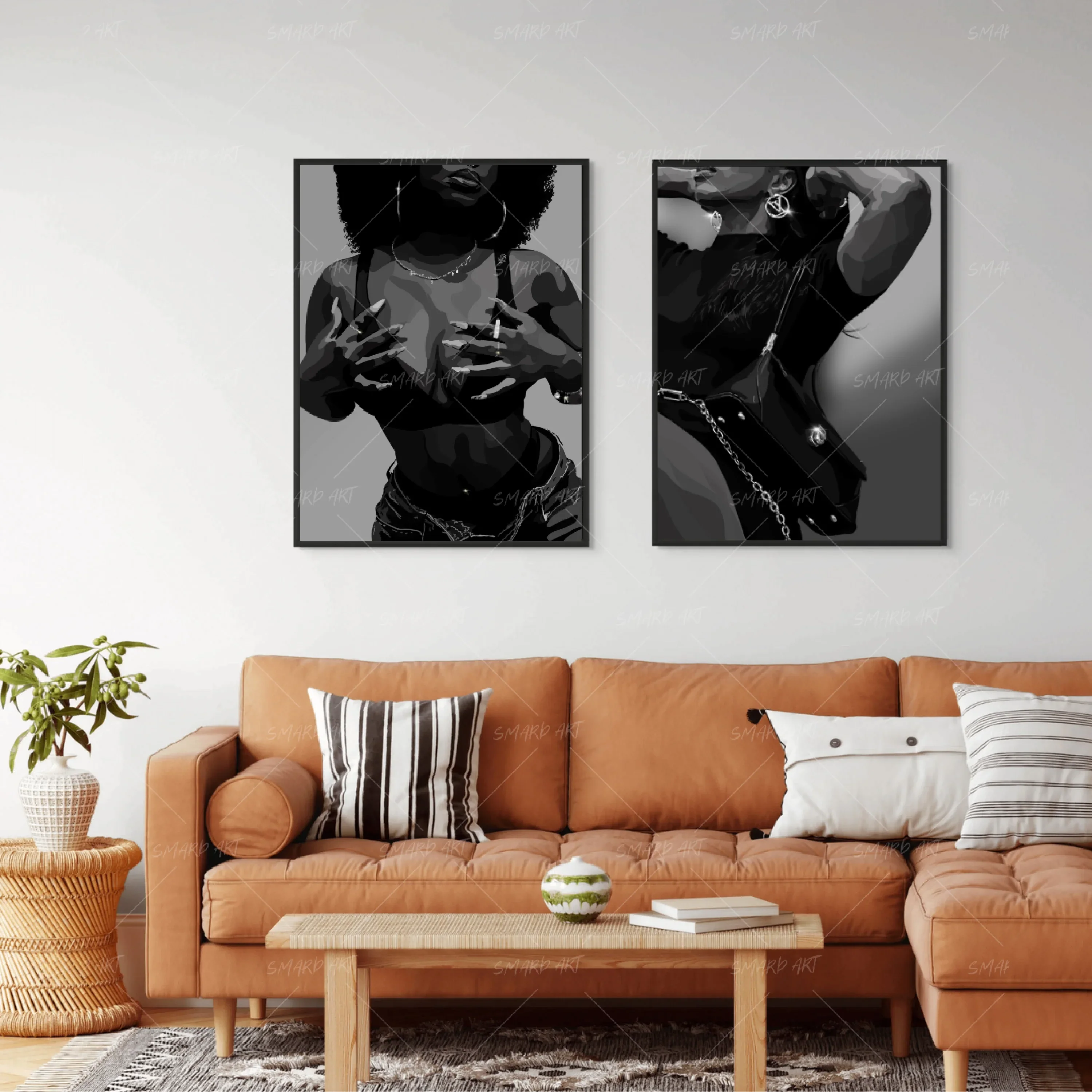 A Black Woman B&W - Image 4