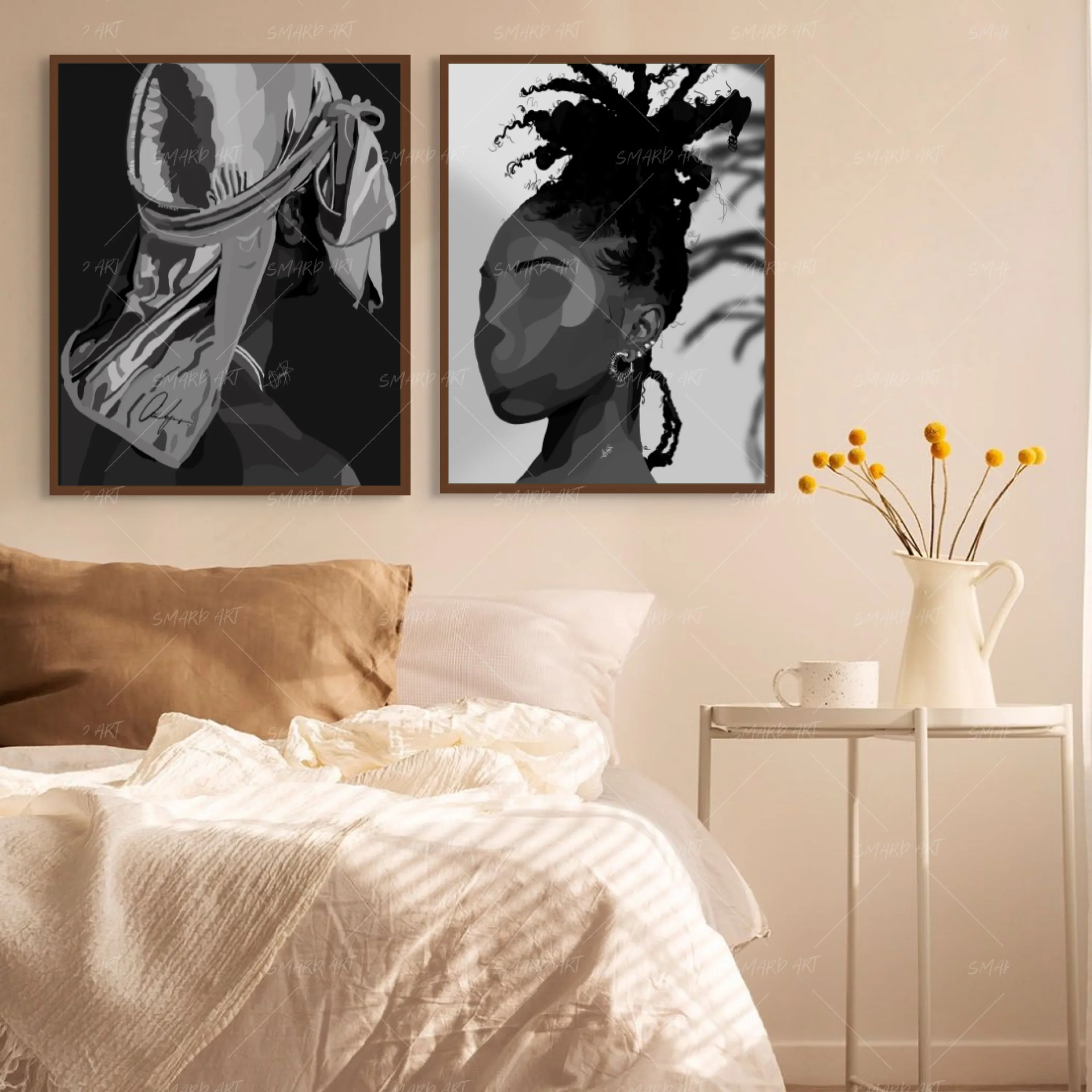 Durag Black and White - Image 4