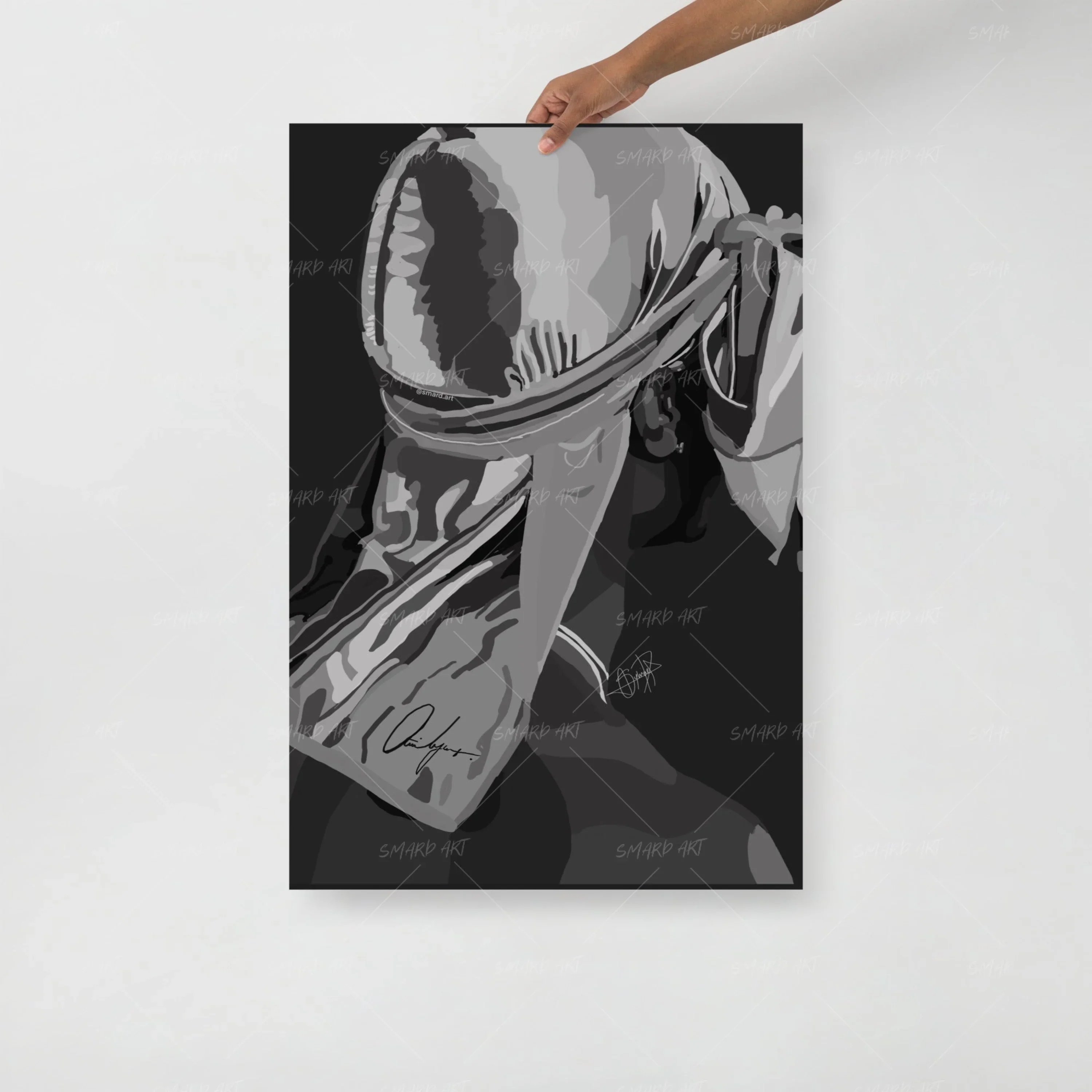 Durag Black and White - Image 5