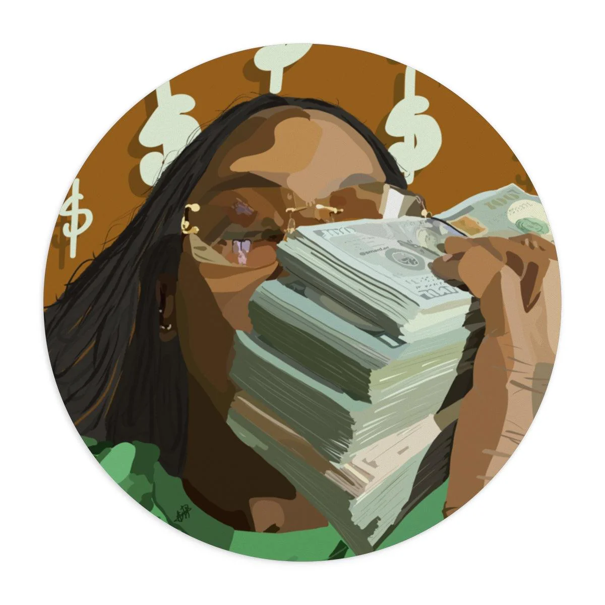 Moneyyyy Mouse Pad - Image 6