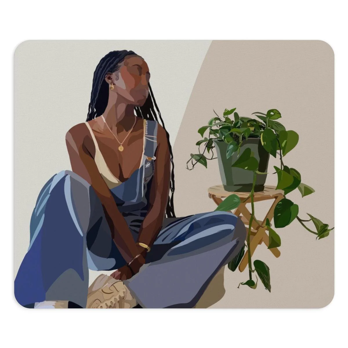 Plant mom Mouse Pad - Image 6